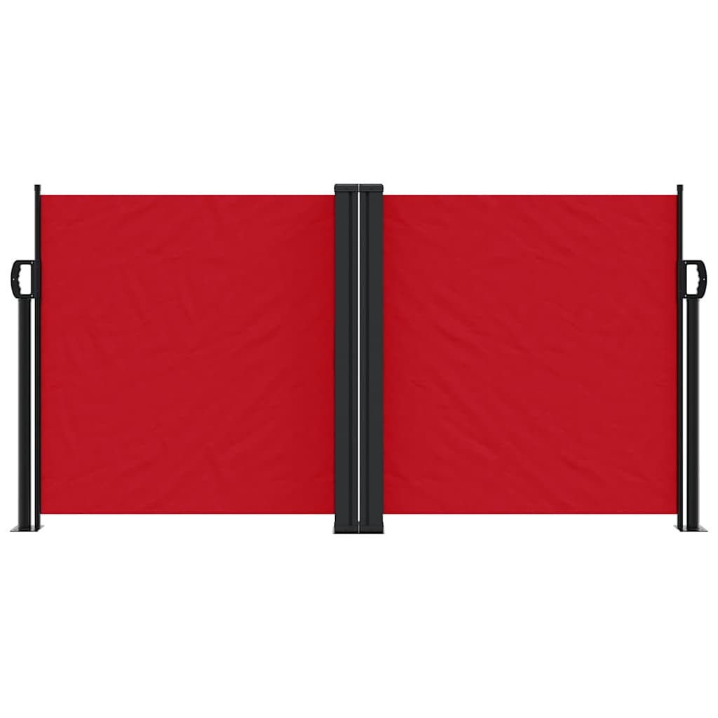 VIDAXL -Windschutzscheibe ausziehbar 120x1200 cm rot