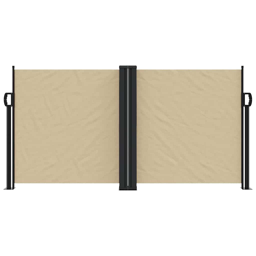 VIDAXL -Windschutzscheibe ausziell 120x1200 cm Beige
