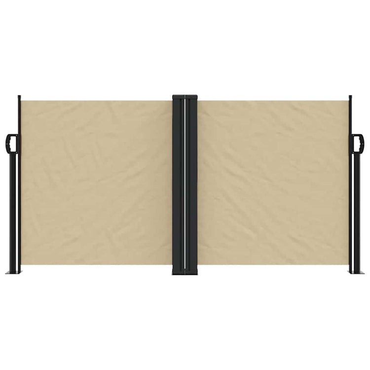VIDAXL -Windschutzscheibe ausziell 120x1200 cm Beige
