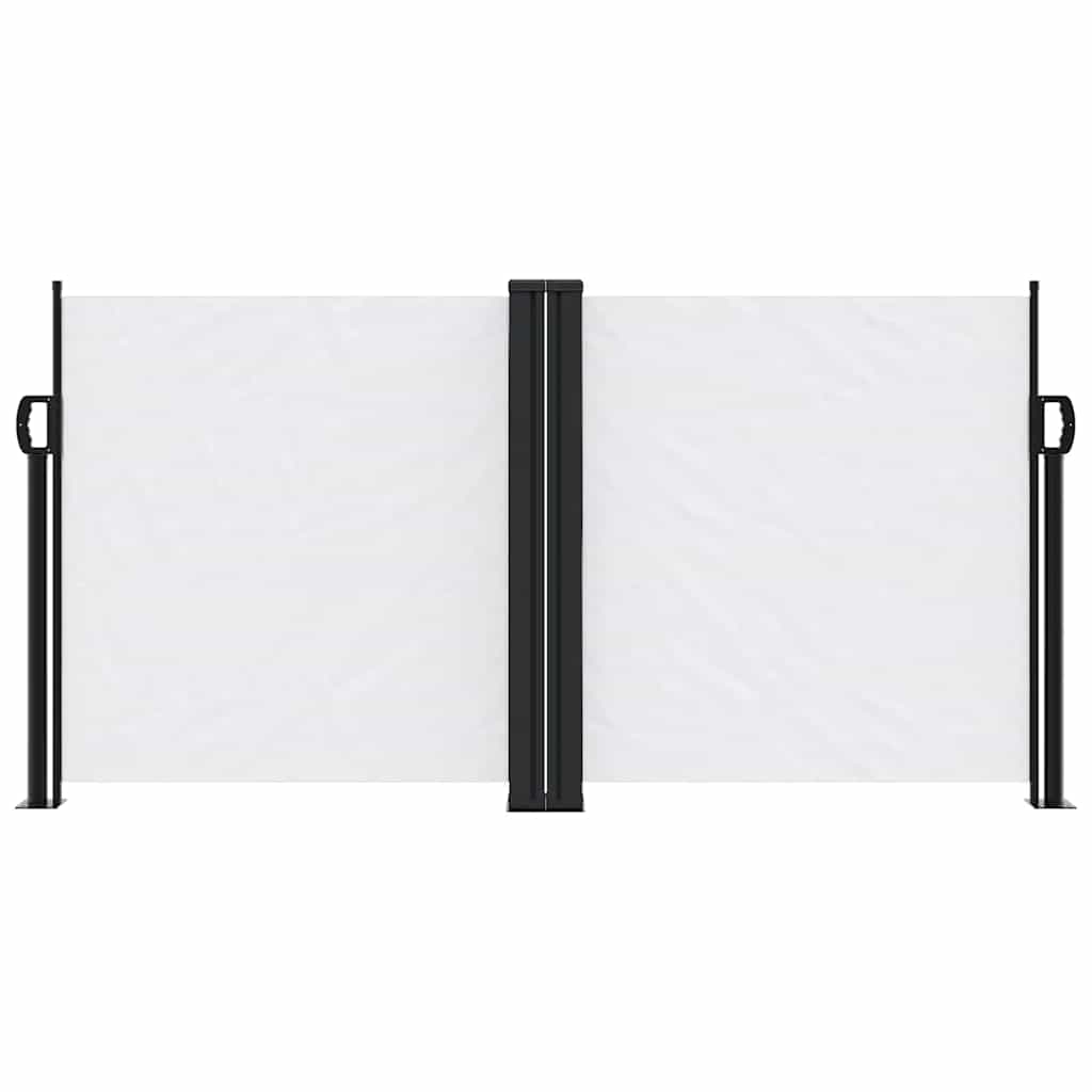 Vidaxl Windschutzscheibe ausziehbar 120x1200 cm Weiß