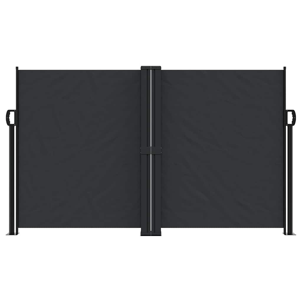 VIDAXL -Windschutzscheibe ausziell 140x1200 cm schwarz