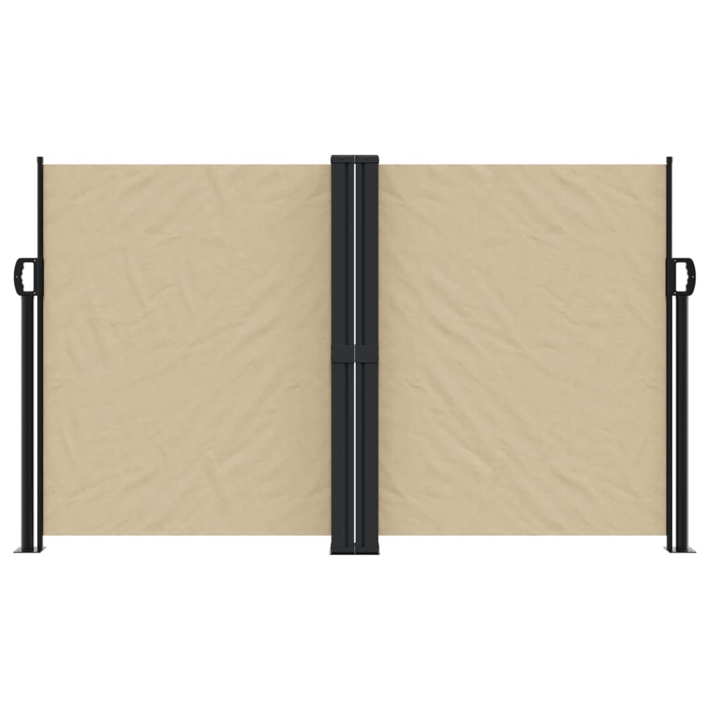 VIDAXL -Windschutzscheibe 140x1200 cm Beige