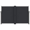 VIDAXL -Windschutzscheibe extentierbar 160 x 1200 cm schwarz