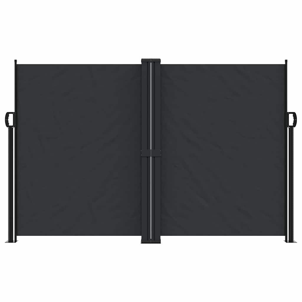 VIDAXL -Windschutzscheibe extentierbar 160 x 1200 cm schwarz