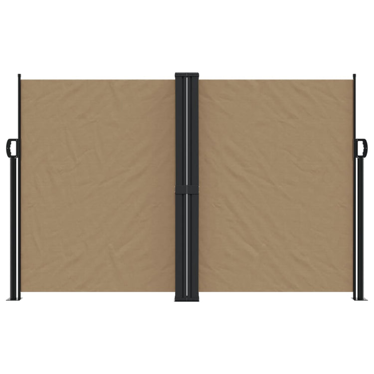 VIDAXL -Windschutzscheibe 160 x 1200 cm Taupe