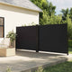 VIDAXL -Windschutzscheibe 180 x 1200 cm schwarz