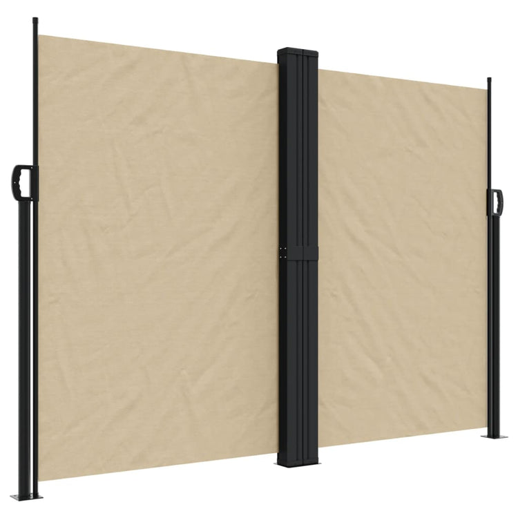 VIDAXL -Windschutzscheibe 180x1200 cm Beige