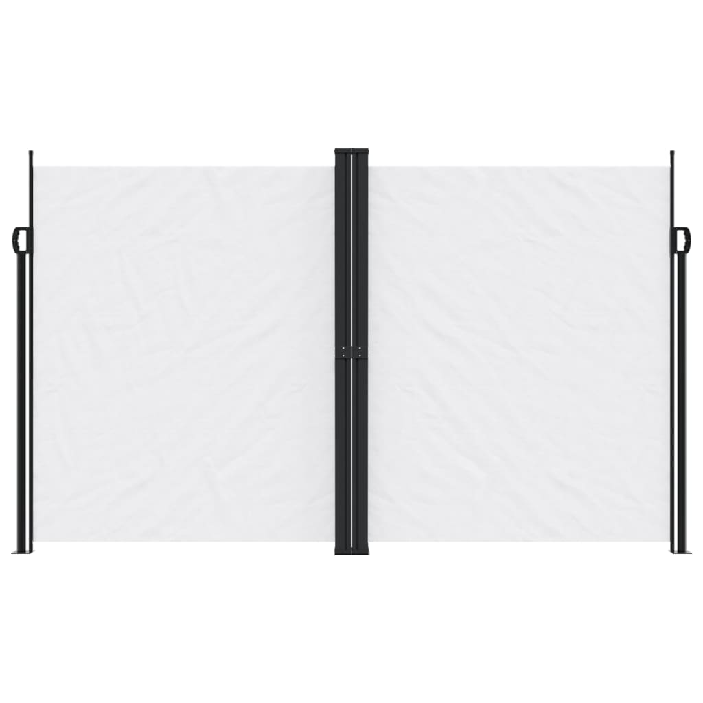 VIDAXL -Windschutzscheibe aus erweiterbares 200x1200 cm weiß