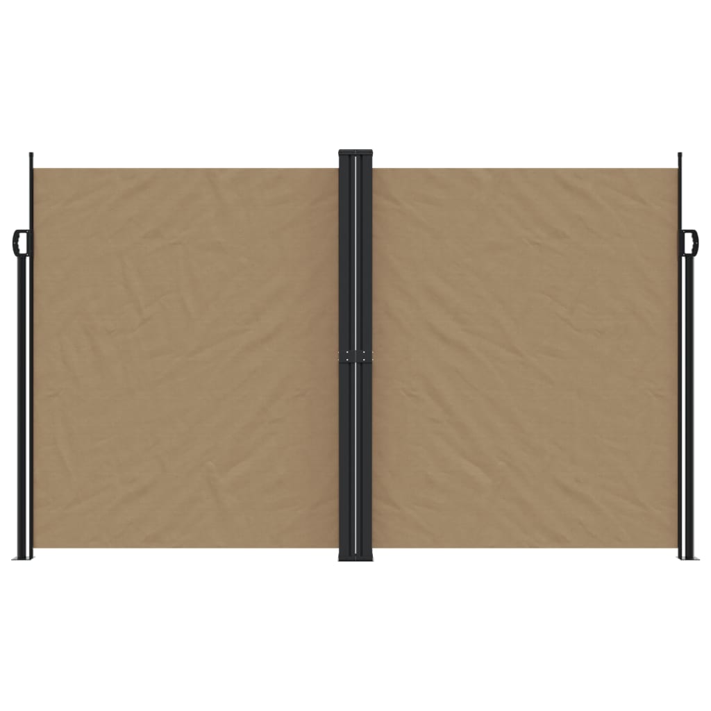 VIDAXL -Windschutzscheibe 200x1200 cm Taupe
