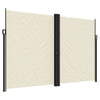 Vidaxl Garden Bildschirm ausziehbar 220x1200 cm Creme gefärbt
