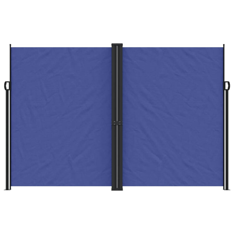 Vidaxl Garden Bildschirm ausziehbar 220x1200 cm blau