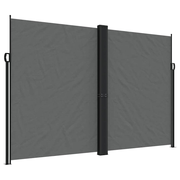 Vidaxl Garden Screen Exciptable 220x1200 cm Anthrazit -gelöscht