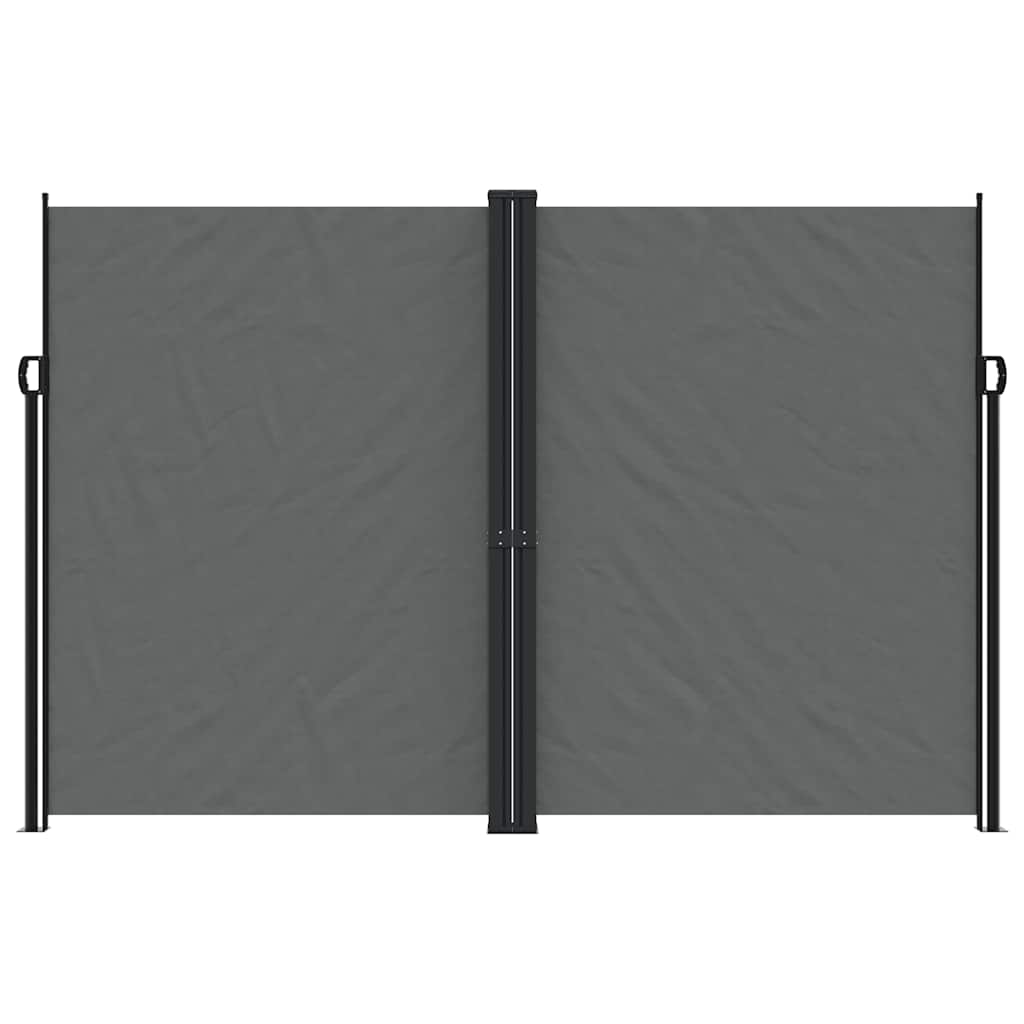 Vidaxl Garden Screen Exciptable 220x1200 cm Anthrazit -gelöscht