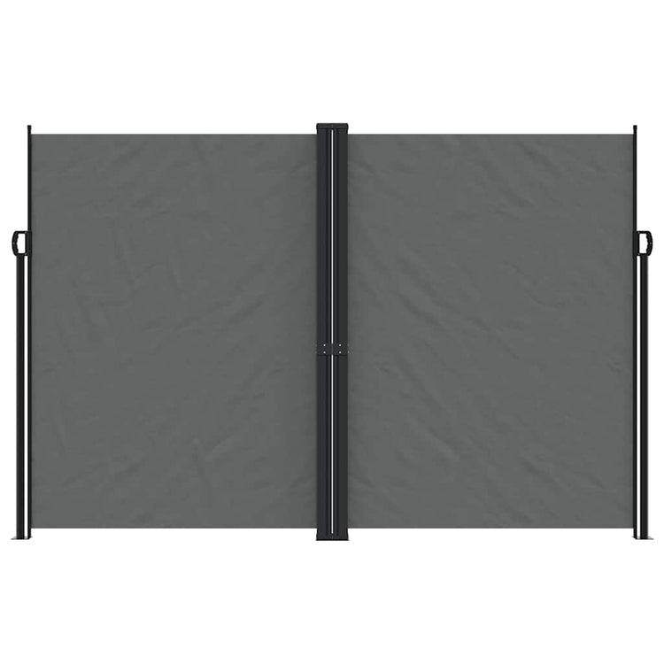 Vidaxl Garden Screen Exciptable 220x1200 cm Anthrazit -gelöscht