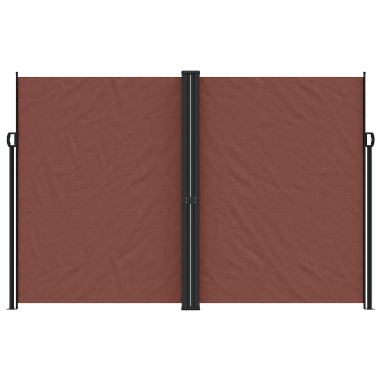 Vidaxl Garden Screen ausziehbar 220x1200 cm Braun