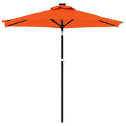 VIDAXL -Parasol mit Stahlpol 225x225x212 cm Terrakotta -gelöscht - afbeelding 3