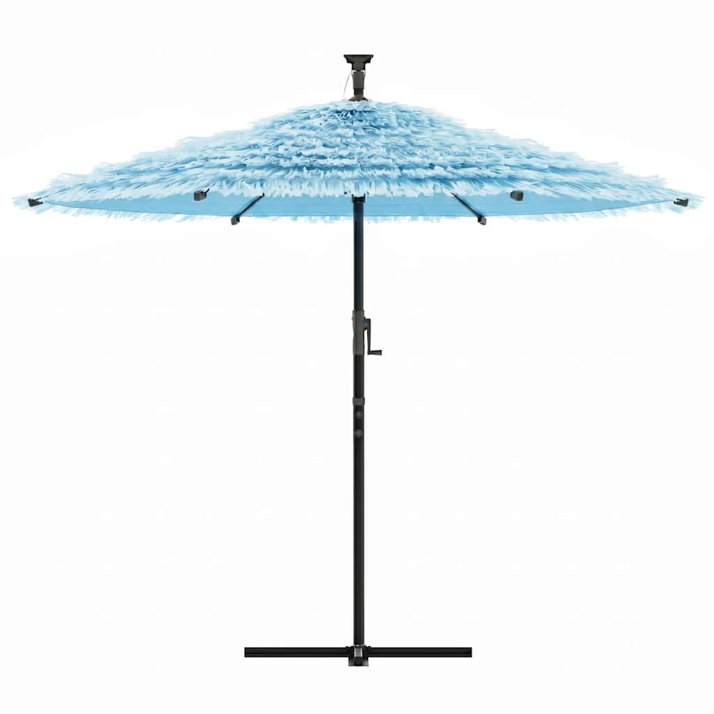 VIDAXL -Parasol mit Stahlpol 269x269x235 cm Blau