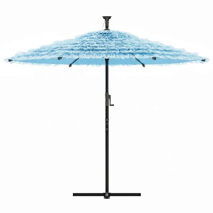 VIDAXL -Parasol mit Stahlpol 269x269x235 cm Blau