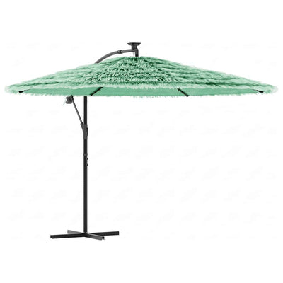 Vidaxl -Parasol mit Stahlpol 269x269x235 cm Grün