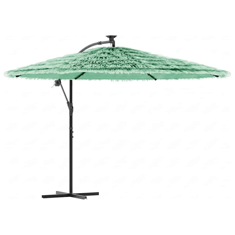 Vidaxl -Parasol mit Stahlpol 269x269x235 cm Grün