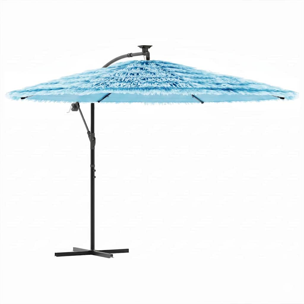 Vidaxl -Parasol mit Stahlpol 290x290x238 cm Blau