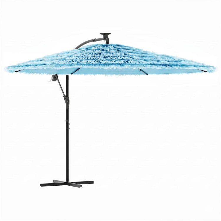 Vidaxl -Parasol mit Stahlpol 290x290x238 cm Blau