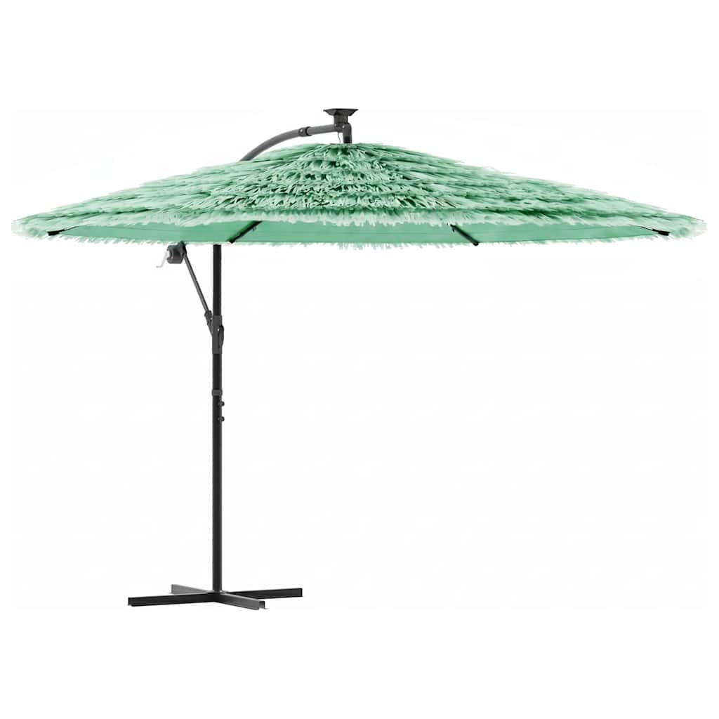 Vidaxl -Parasol mit Stahlpol 290x290x238 cm Grün