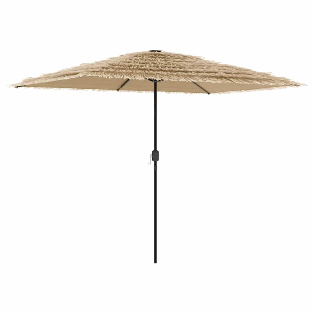VIDAXL -Parasol mit Stahlpol 300x200x250 cm Braun
