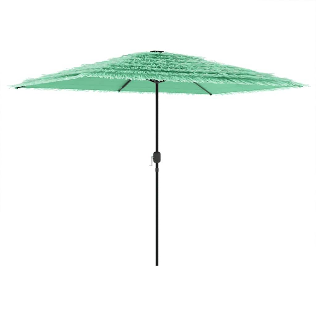 VIDAXL -Parasol mit Stahlpol 300x200x250 cm Grün