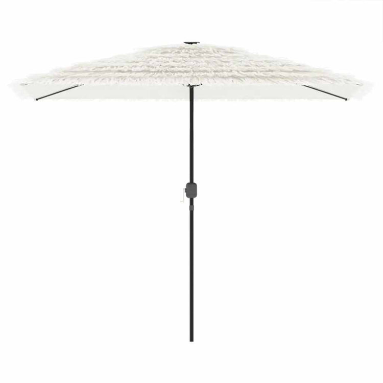 VIDAXL -Parasol mit Stahlpol 300x200x250 cm Weiß
