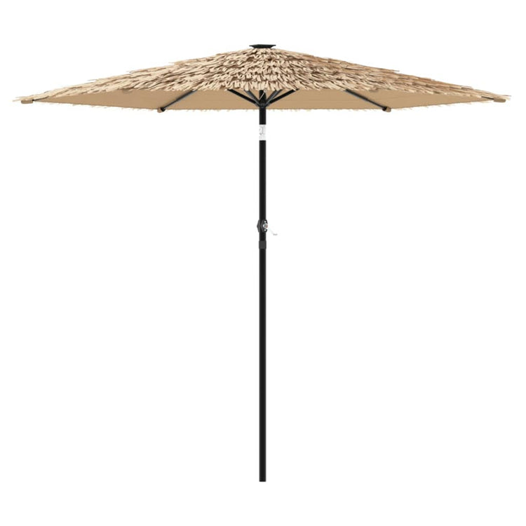 Vidaxl -Parasol mit Stahlpol 268x268x226 cm Braun
