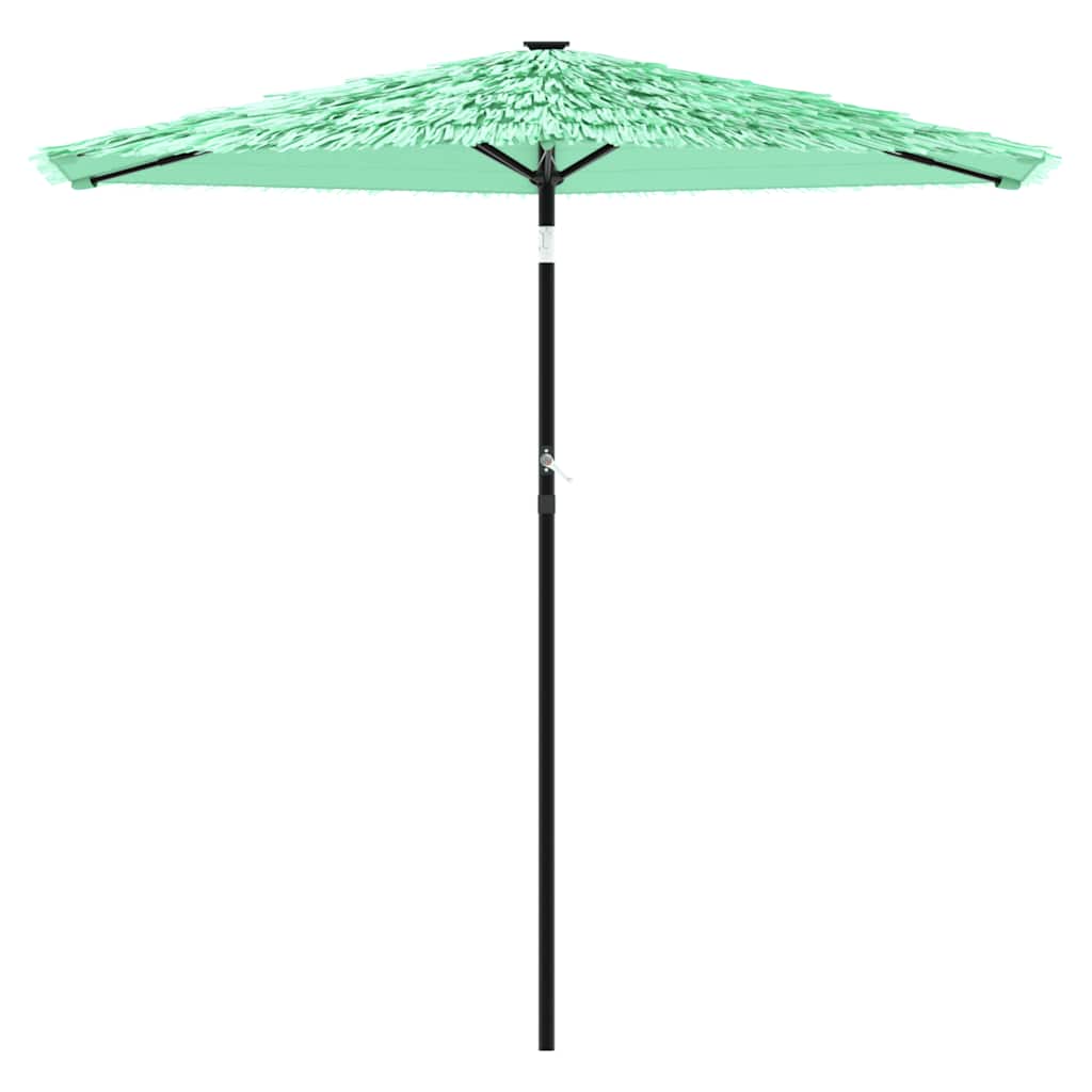 Vidaxl -Parasol mit Stahlpol 268x268x226 cm Grün