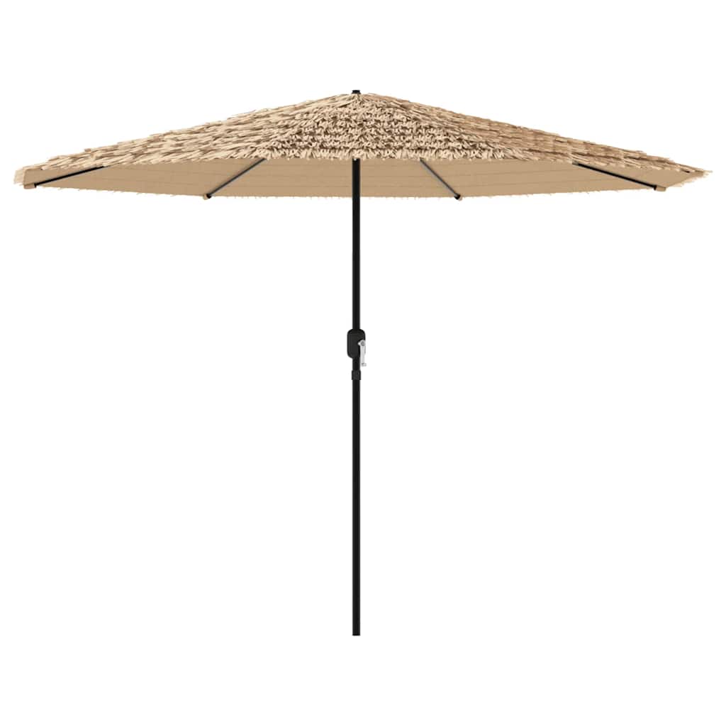 Vidaxl -Parasol mit Stahlpol 324x324x247 cm Braun