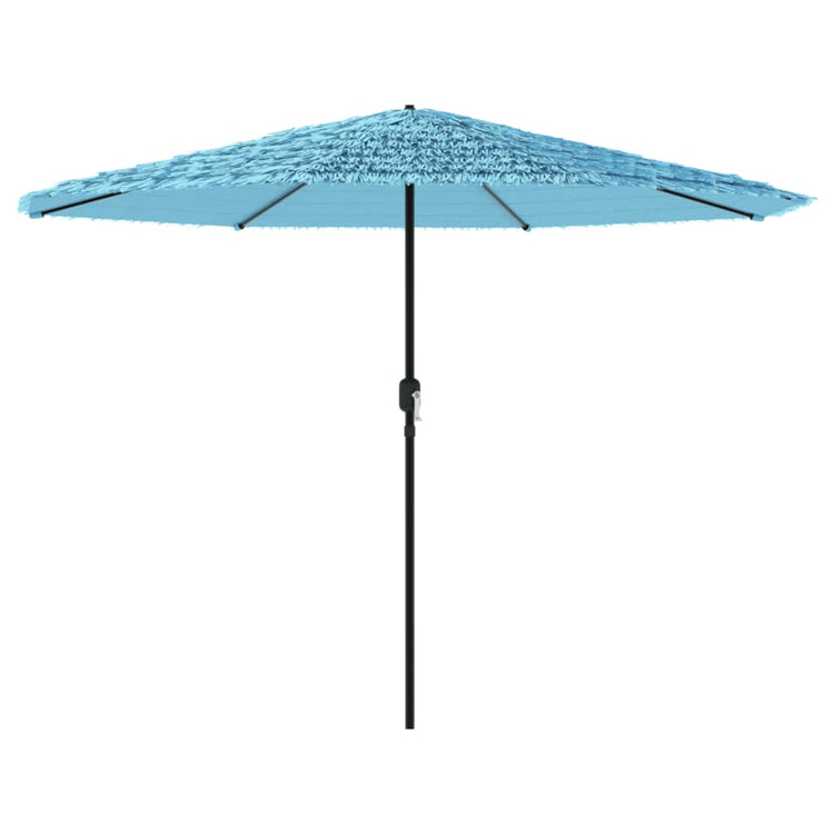 Vidaxl -Parasol mit Stahlpol 324x324x247 cm Blau