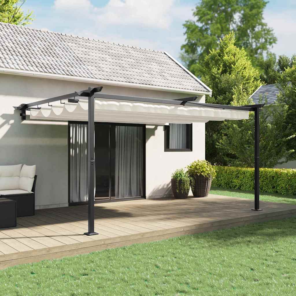 Vidaxx Pavillon Creme 400 x 300 x 200 cm Polyester