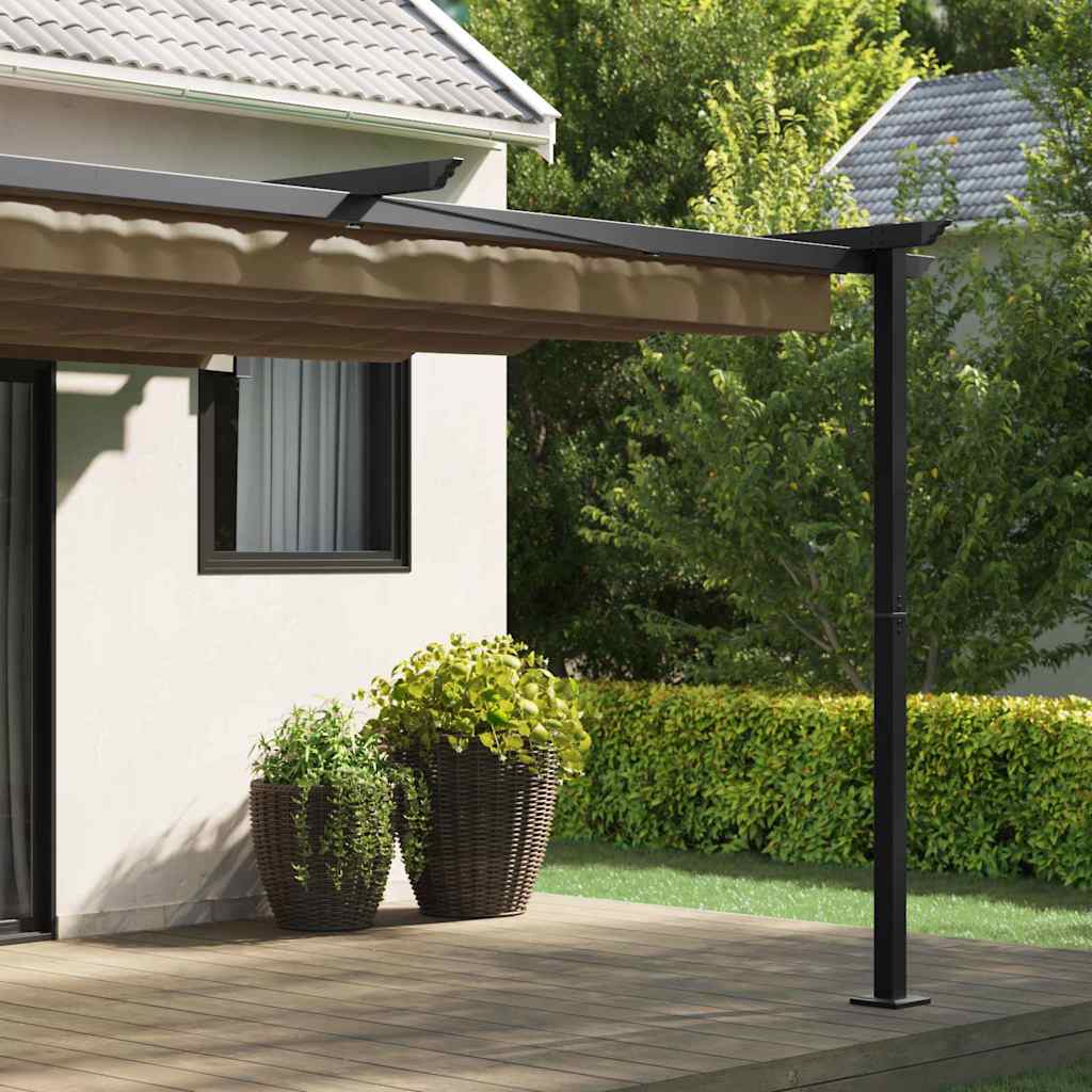 Vidaxx Pavillon Taupe 400 x 300 x 200 cm Polyester
