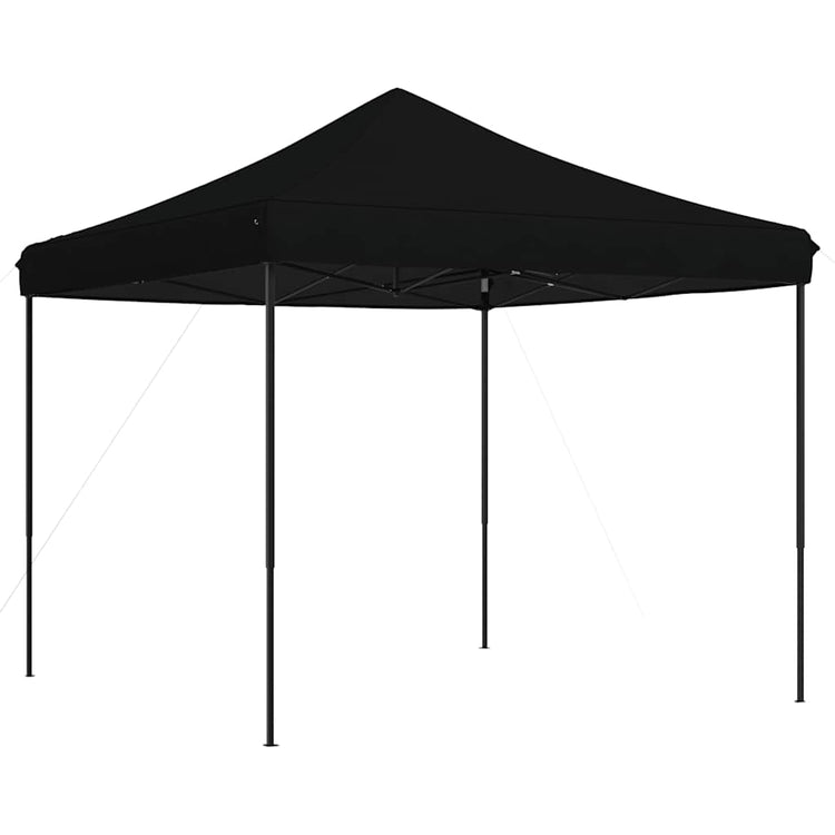 VidaXL Partyzelt faltbar Pop-up 292x292x315 cm schwarz