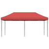 Vidaxl Partytent Foldable Popup 580x292x315 cm Bordeaux rot