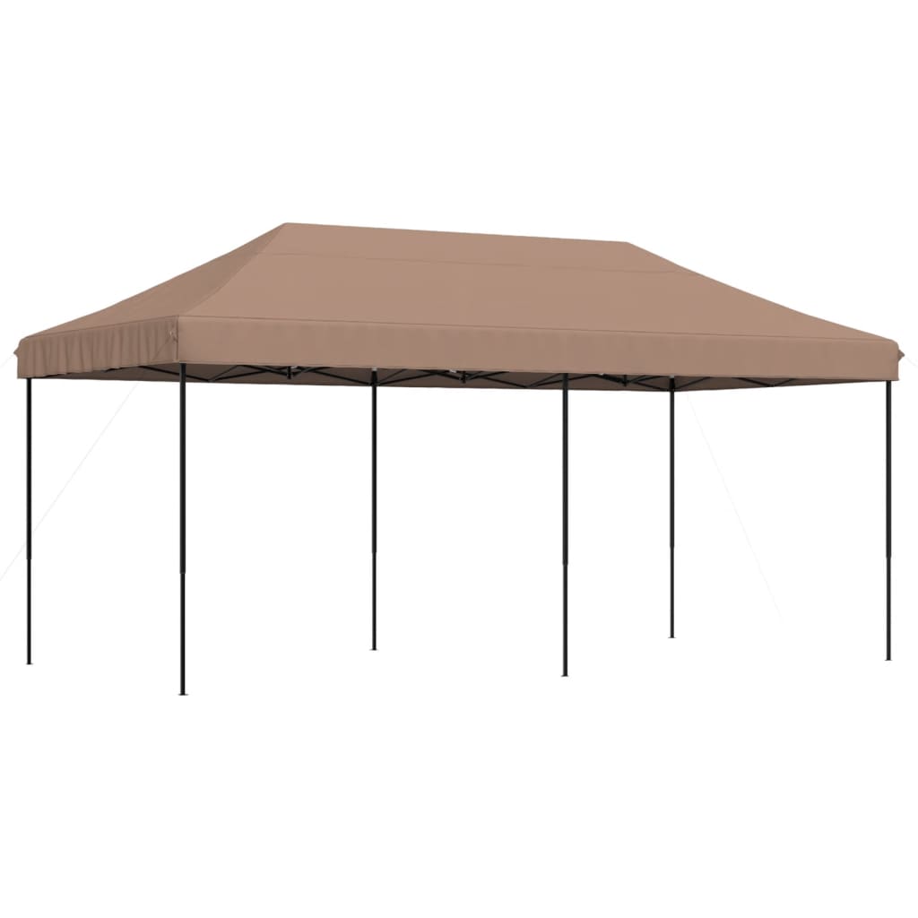 Vidaxl Partytent Foldable Popup 580x292x315 cm Brown