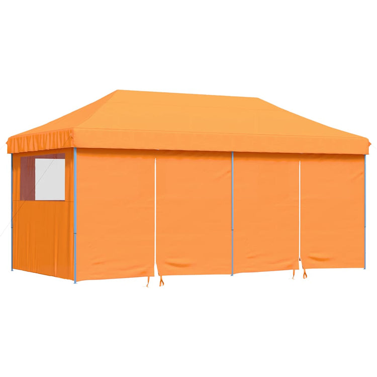 Vidaxx faltbares Pop-Up-Partyzelt mit 4 Seitenwänden Orange