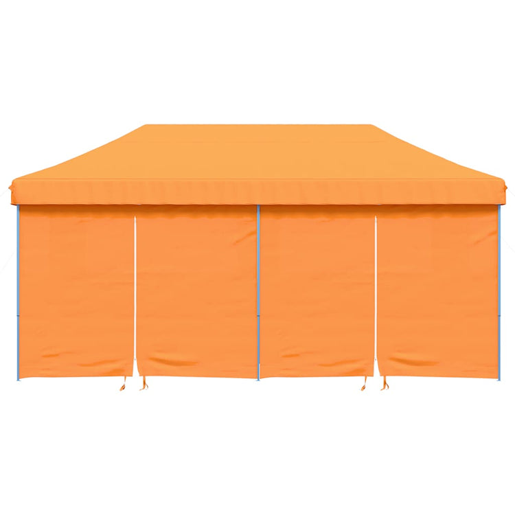 Vidaxx faltbares Pop-Up-Partyzelt mit 4 Seitenwänden Orange