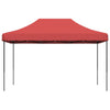 Vidaxl Partytent Foldable Popup 440x292x315 cm Bordeaux rot