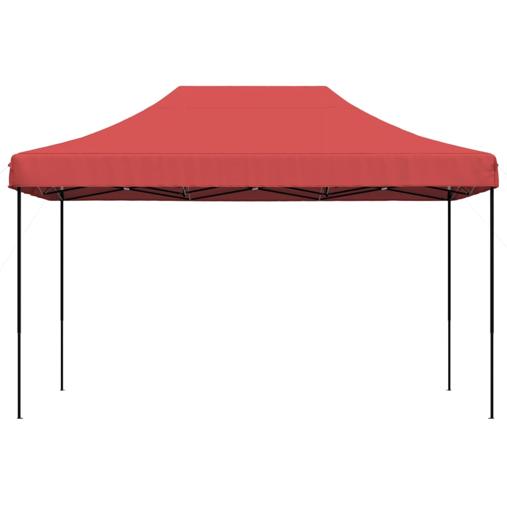 Vidaxl Partytent Foldable Popup 440x292x315 cm Bordeaux rot