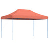 Vidaxl Partytent Faltbares Popup 440x292x315 cm Terrakotta