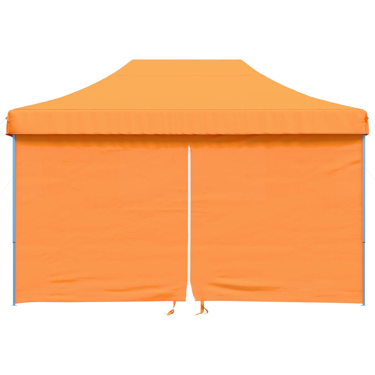 Vidaxl Partytent Faltbares Popup mit 4 Seitenwänden Orange