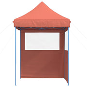 Vidaxl Partytent Faltbares Popup mit 2 Seitenwänden Terrakotta-farbig - afbeelding 3