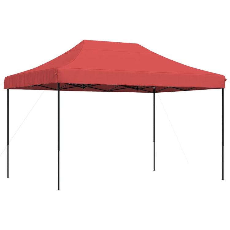 Vidaxl Partytent Foldable Popup 410x279x315 cm Bordeaux rot