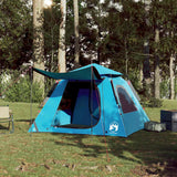 Vidaxl Dome Zelt 4-Personen Fast Release Blau - afbeelding 3