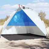Vidaxl Beach Zelt wasserdicht schnell azurblau blau - afbeelding 1