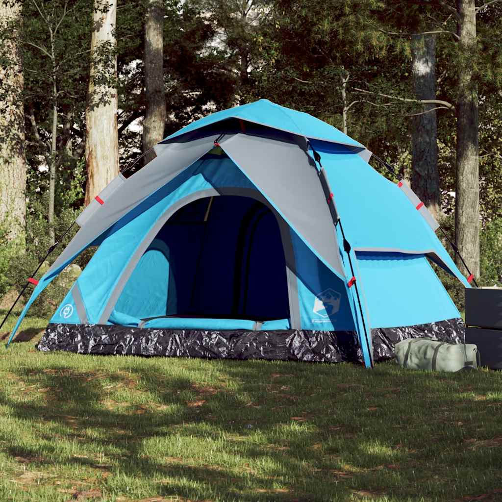 Vidaxl Dome Zelt 5-Personen Fast Release Blau
